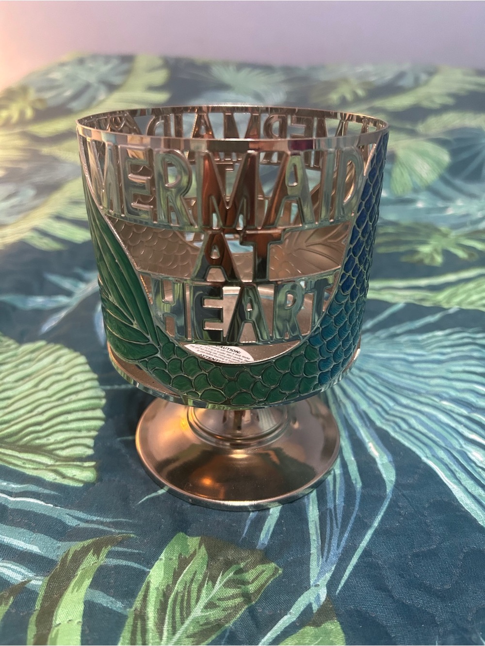 Mermaid At Heart Candle Holder - New!